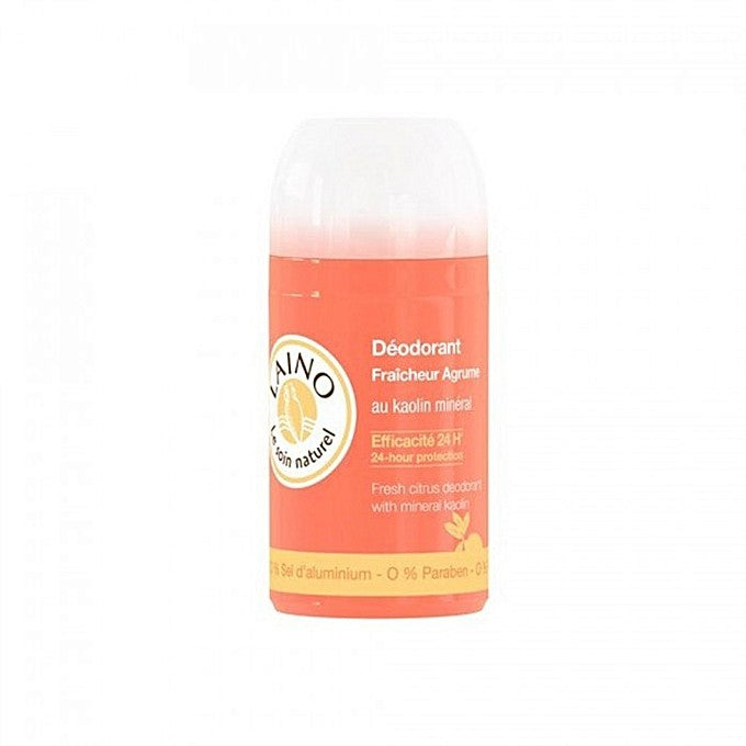 Déodorant minéral laino - fraicheur agrumes 24h (50 ml)